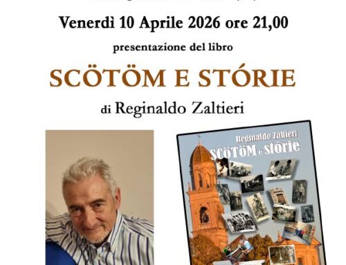 Scötöm e stórie  rassegna “Venerdì d’Autore”